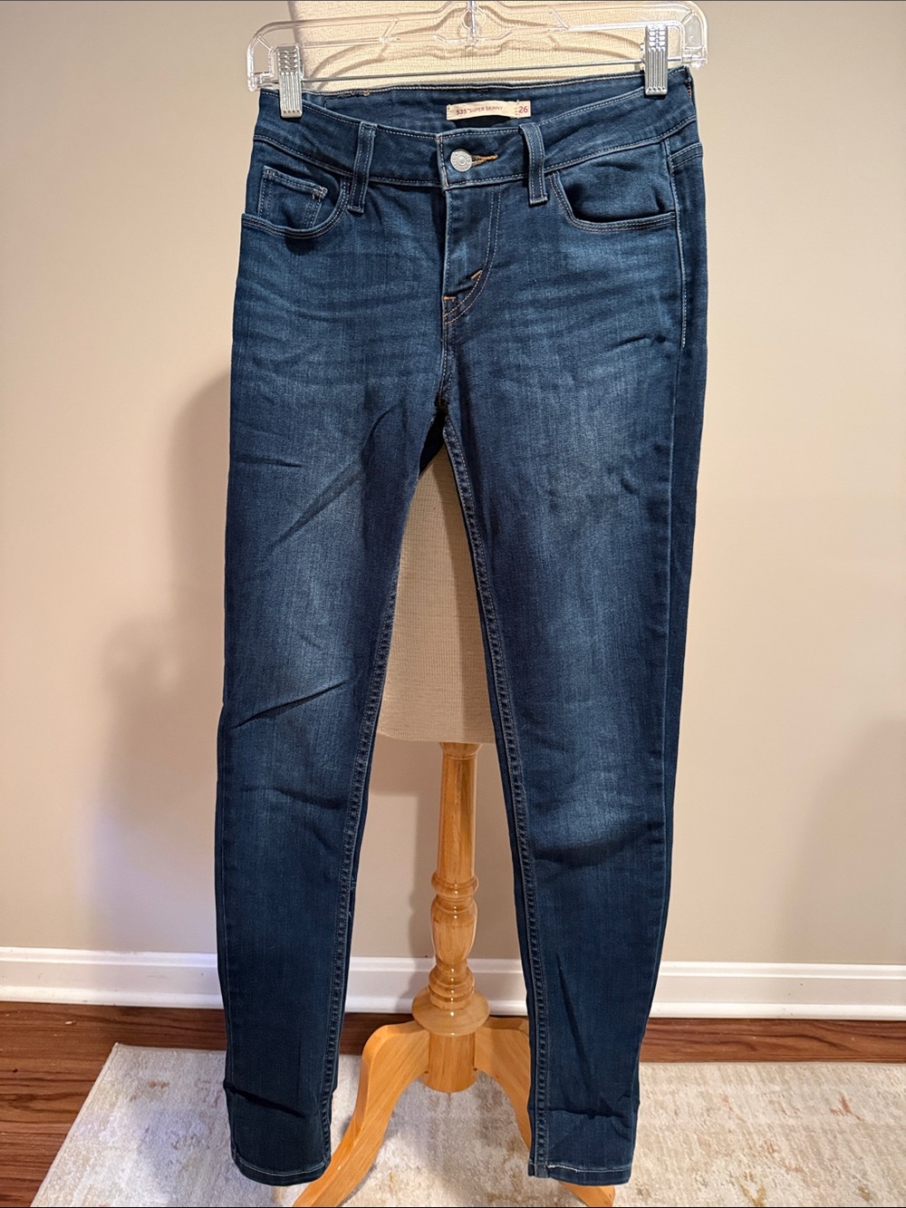 Levi's Women's Dark Indigo Skinny Jeans